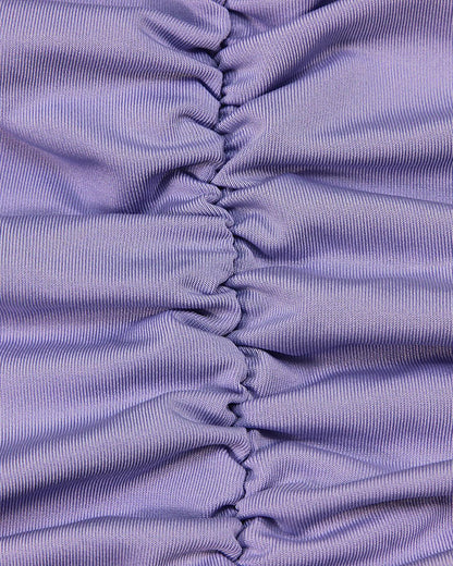 Deep V Suspender Mini Dress