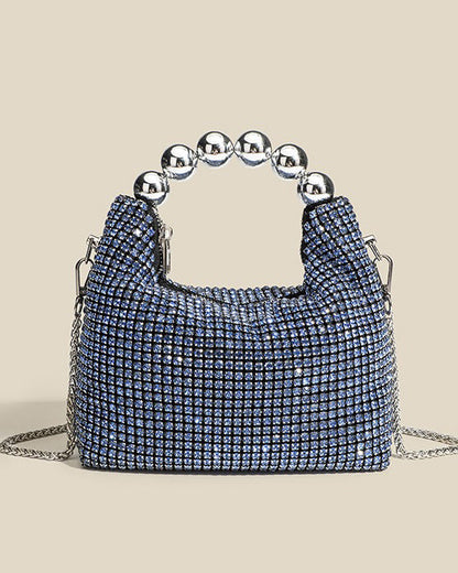 Beaded Rhinestone Evening Bag