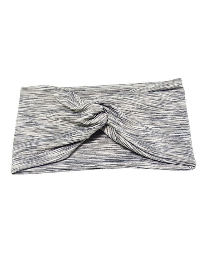 1pc Headbands For Women Wide Boho Headbands Elastic Bandana Non Slip Sweat Fashion Large Headwraps Hair Bands Headwear fit All Head Sizes for Workout Sports Running Yoga for Women