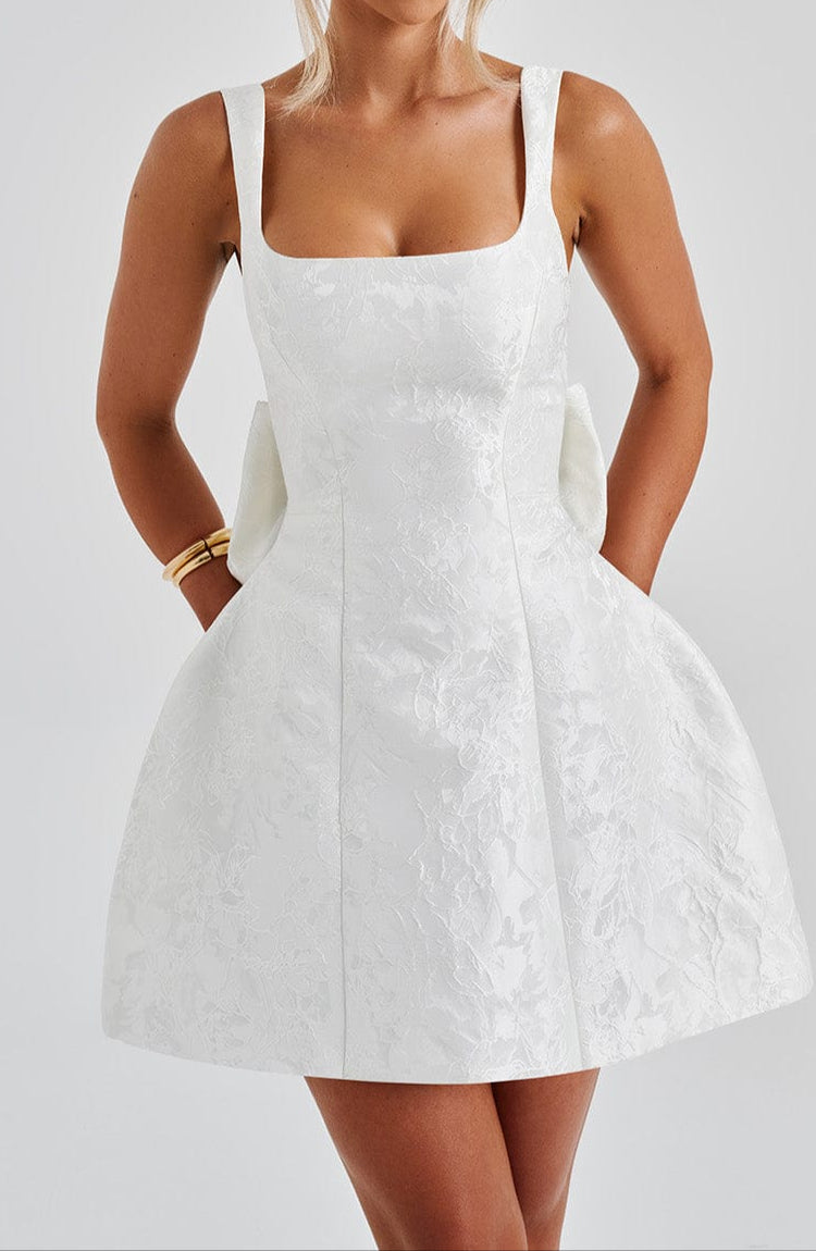 Rocio Mini Dress - Ivory