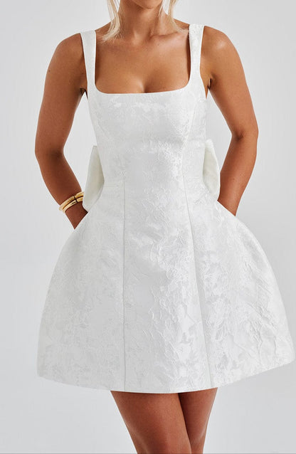 Rocio Mini Dress - Ivory