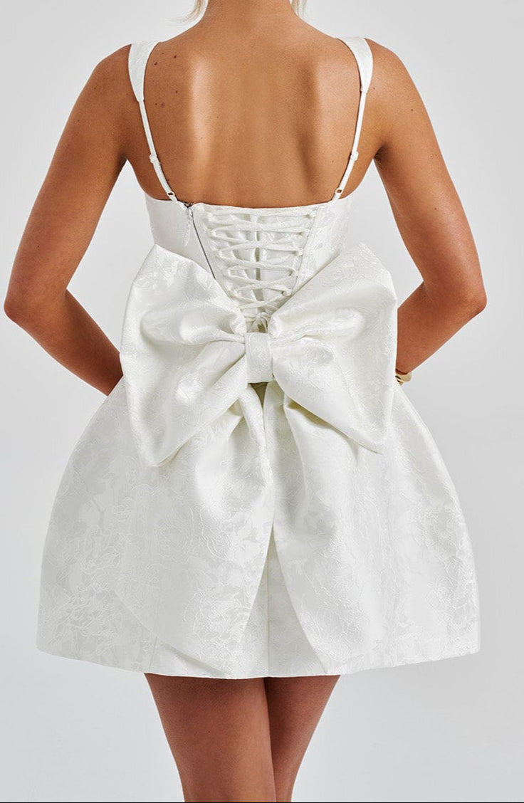 Rocio Mini Dress - Ivory