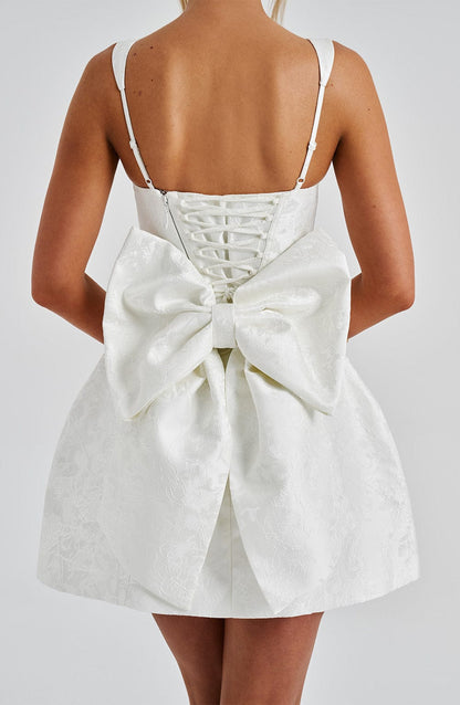 Rocio Mini Dress - Ivory