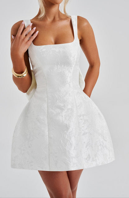 Rocio Mini Dress - Ivory