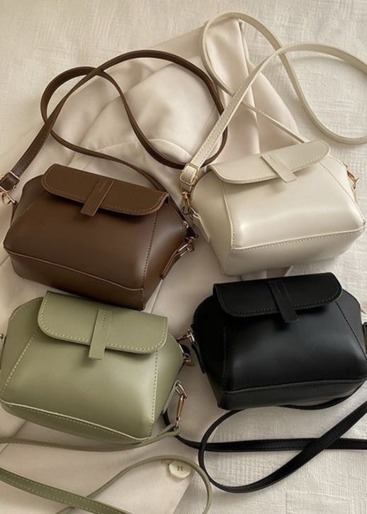 Harper Mini Crossbody – Sleek Faux Leather Shoulder Bag