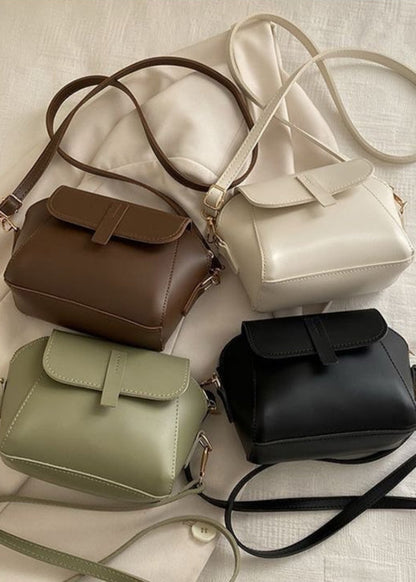 Harper Mini Crossbody – Sleek Faux Leather Shoulder Bag