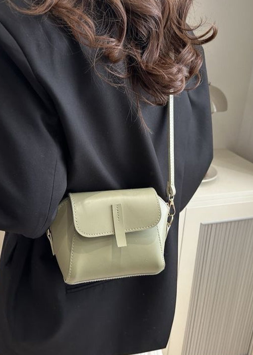 Harper Mini Crossbody – Sleek Faux Leather Shoulder Bag