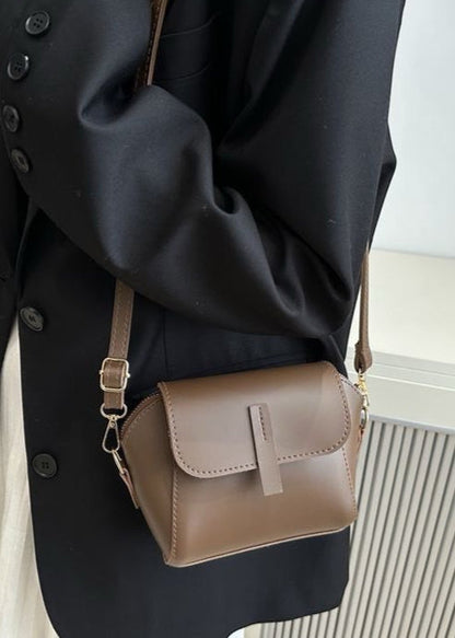 Harper Mini Crossbody – Sleek Faux Leather Shoulder Bag