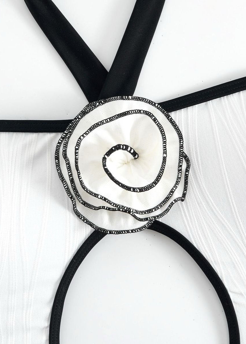 Aurora Petal Cutout One-Piece Swimsuit