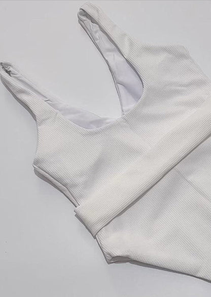 Carmela – Textured Belted One-Piece Swimsuit