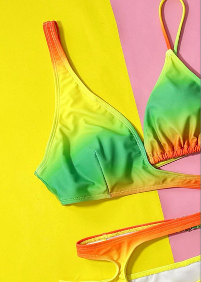Zuma Cutout Ombre Bikini Set