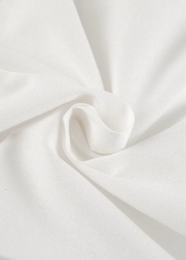 Isla Linen Blend Set – Sleeveless Top & Front-Slit Maxi Skirt