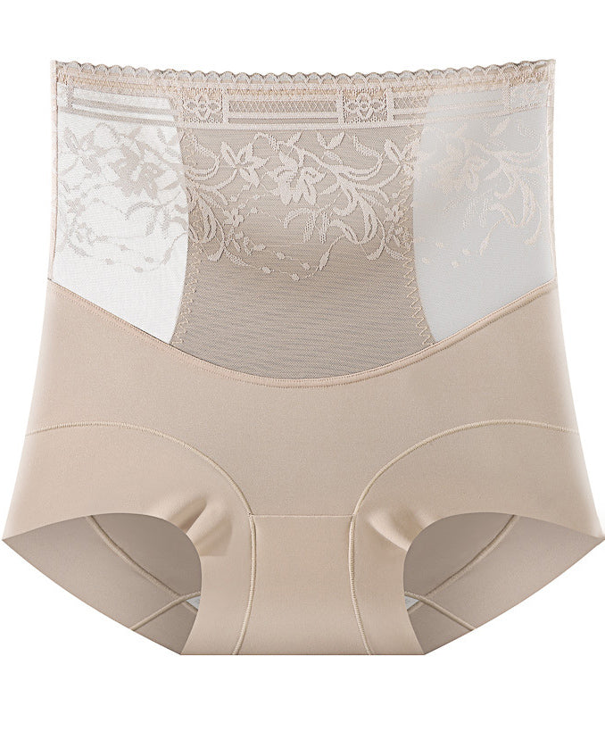 Belly-Controlling Hip-Lifting Waist-Tightening Mesh Safety Panties