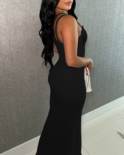 Decorated Suspender Dress