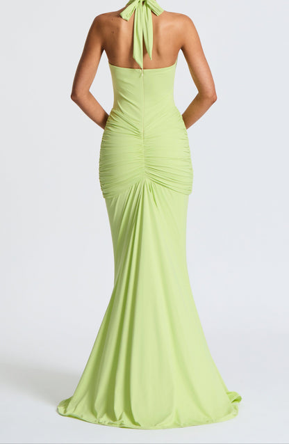 Edda Maxi Dress - Lime