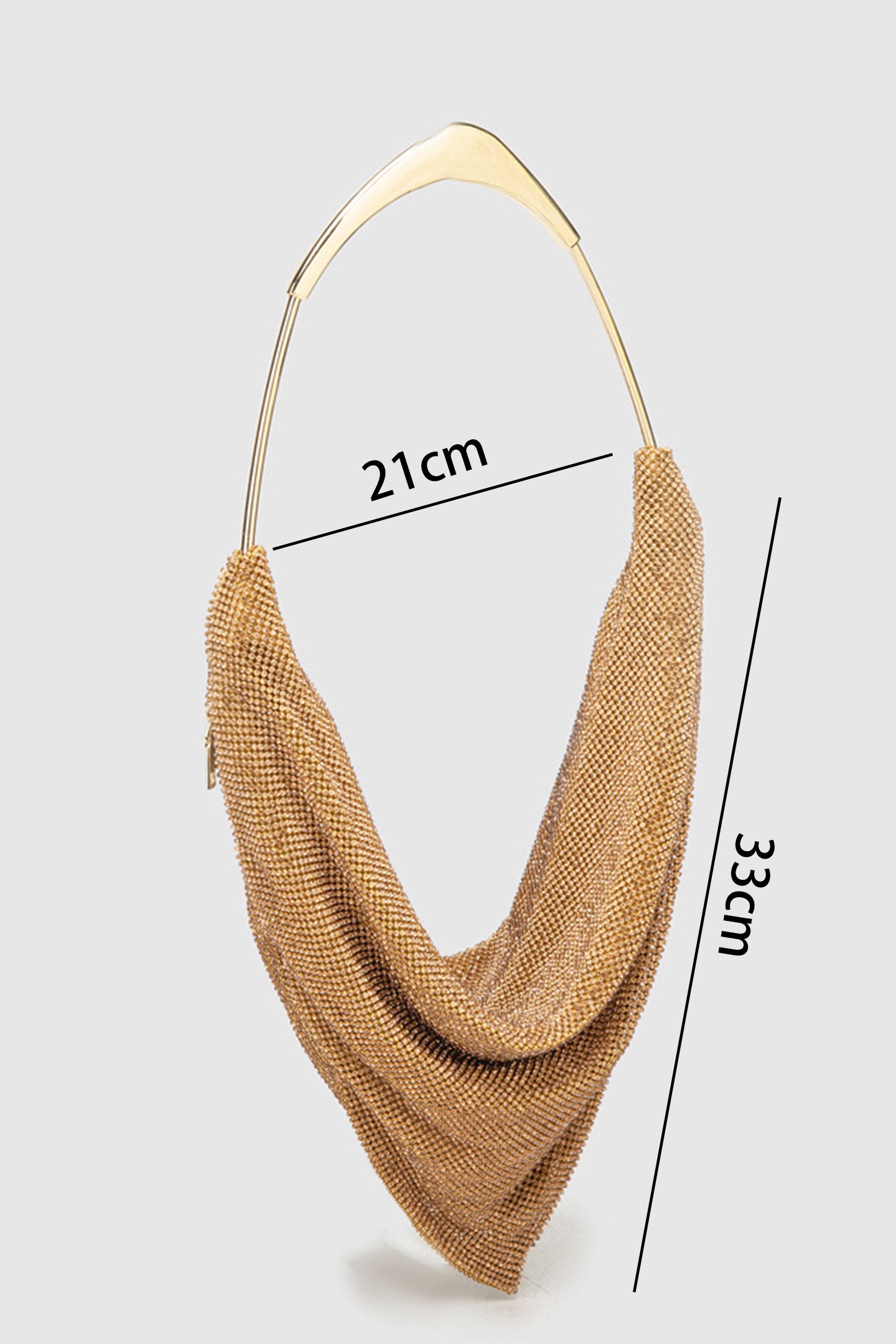 Rhinestone Embellished Tote Bag