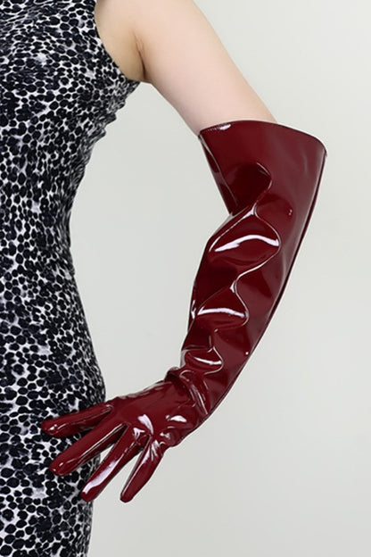 Alison PU Leather Gloves