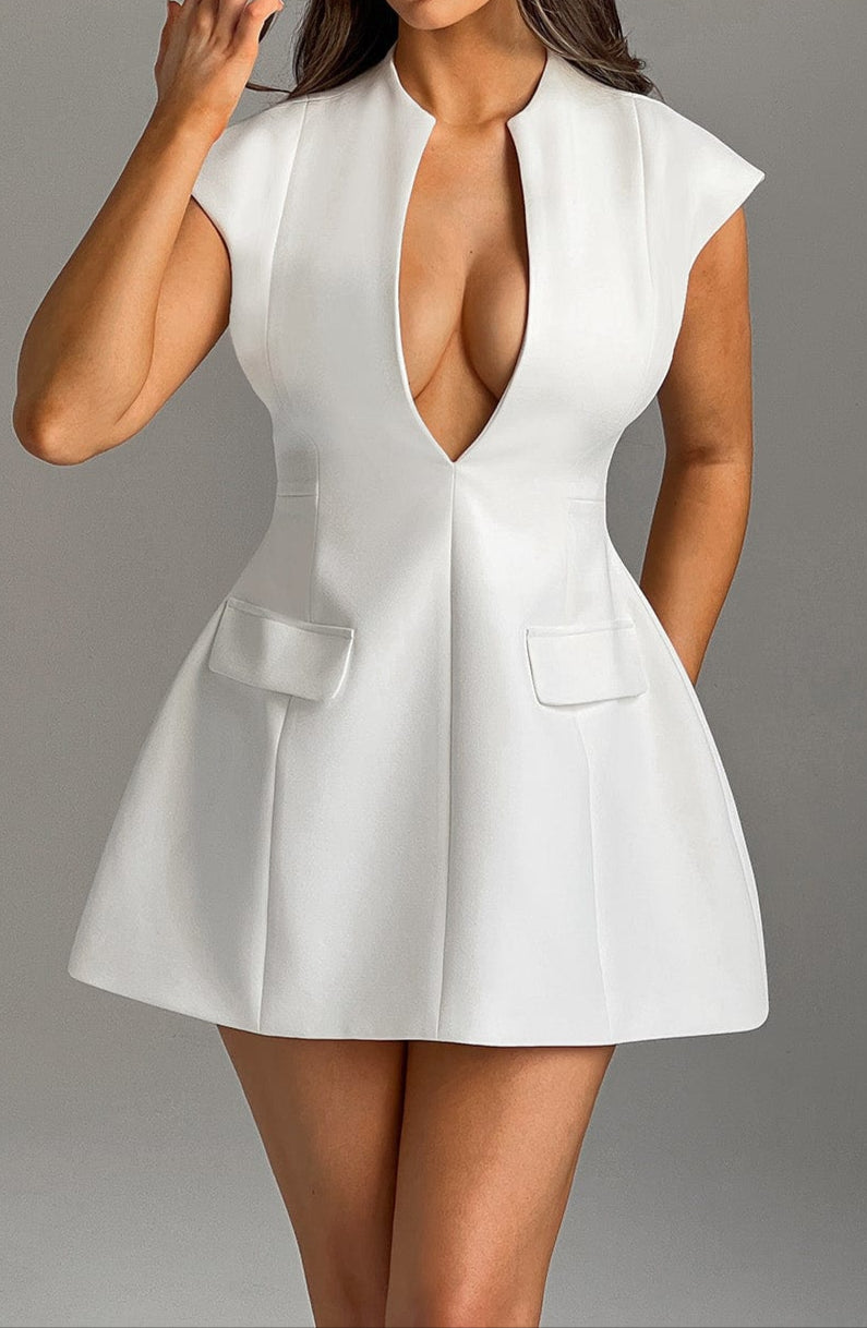 Constanza Mini Dress - Ivory