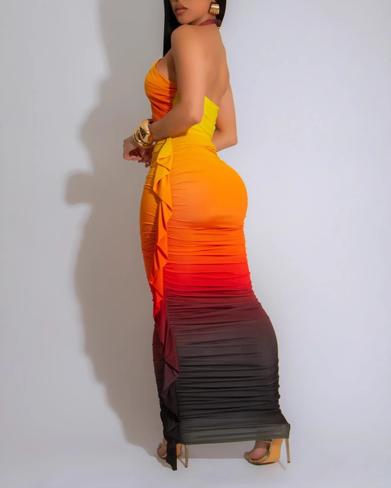 Sexy Pleated Skirt Suit