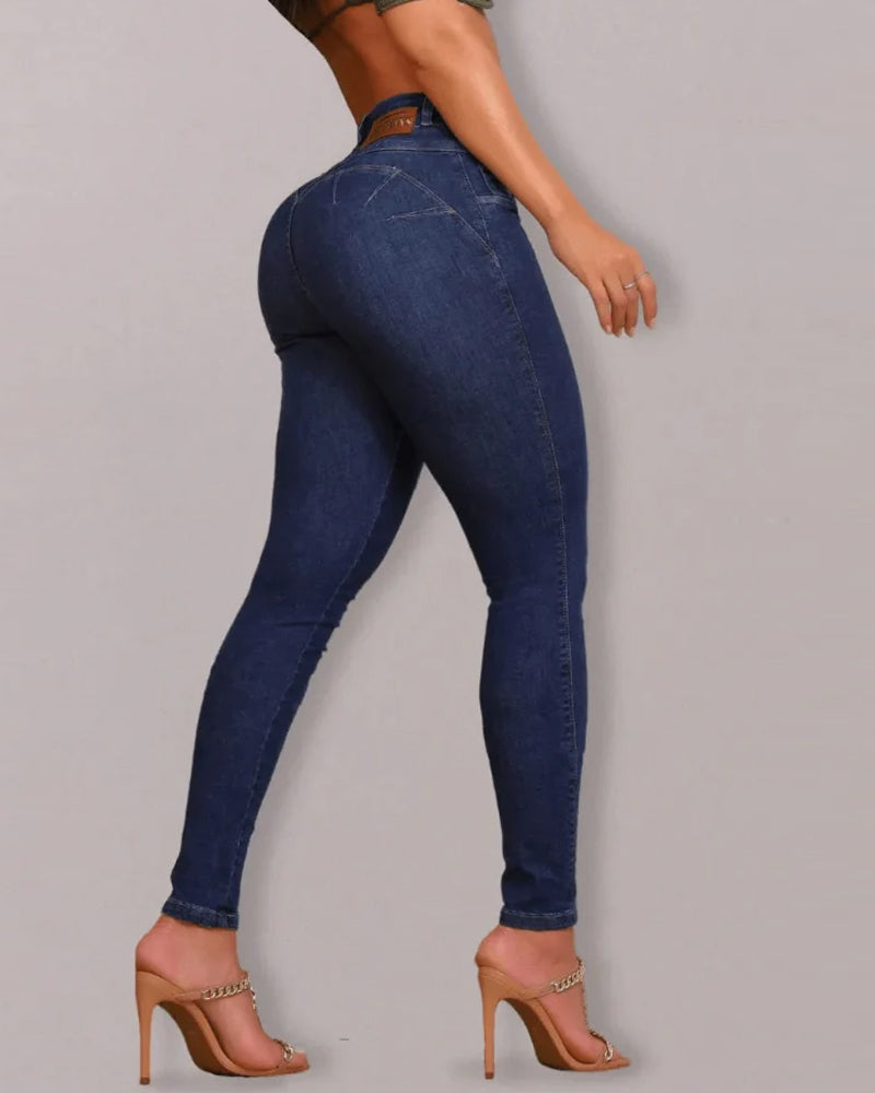 Butt Lifting Stretch Skinny Jeans