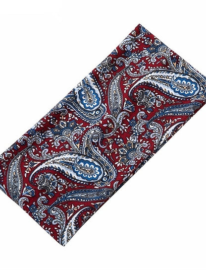 1pc Headbands Bandana Hair Scarf For Street Gift Holiday Head Handmade Fabric 1 2 3 for Women