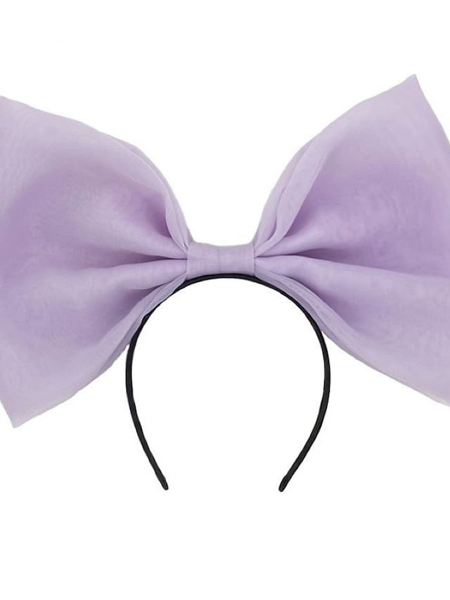 1PC Headbands For Halloween Party Evening Oversize Fabric Knot for Women