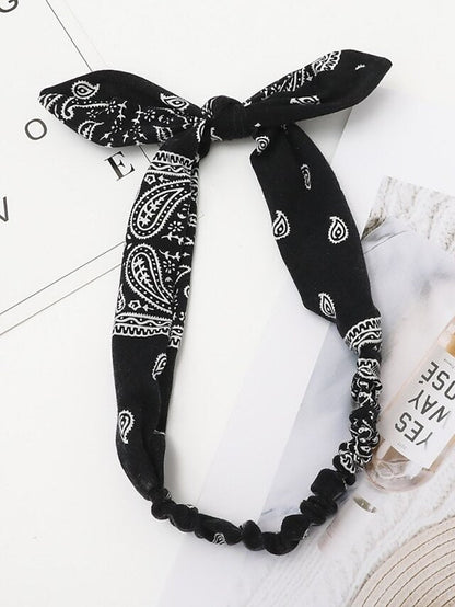 1PC Headbands Hair Band For Formal Outdoor Street Daily Classic Fabric Black White Dark Red for Women