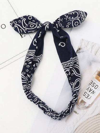 1PC Headbands Hair Band For Formal Outdoor Street Daily Classic Fabric Black White Dark Red for Women