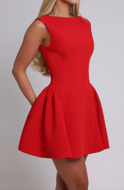 Violeta Mini Dress - Red