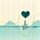 Icon illustrating wellness analytics